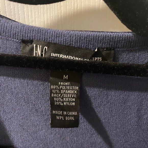 INC tassled sweater jacket NWT Medium - Picture 3 of 5